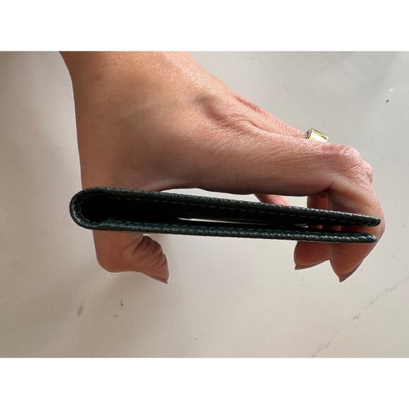 Louis Vuitton Taiga Leather Double ID card holder - Dark Green - Picture 5 of 6